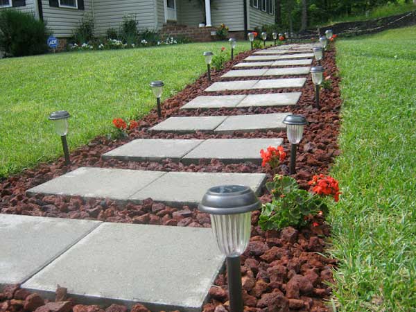 41 ingenious and beautiful diy garden path ideas to realize in your CTUASYM