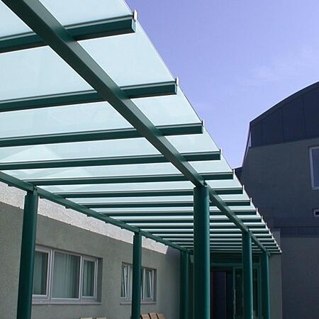 5+5mm glass canopy manufacturer china,tempered laminated glass awnings  price ... RXDILVJ