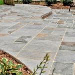 a stamped concrete patio UISJSRX