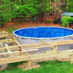 above ground pool deck ideas ... above-ground-pools-240 ... DQPSEJF