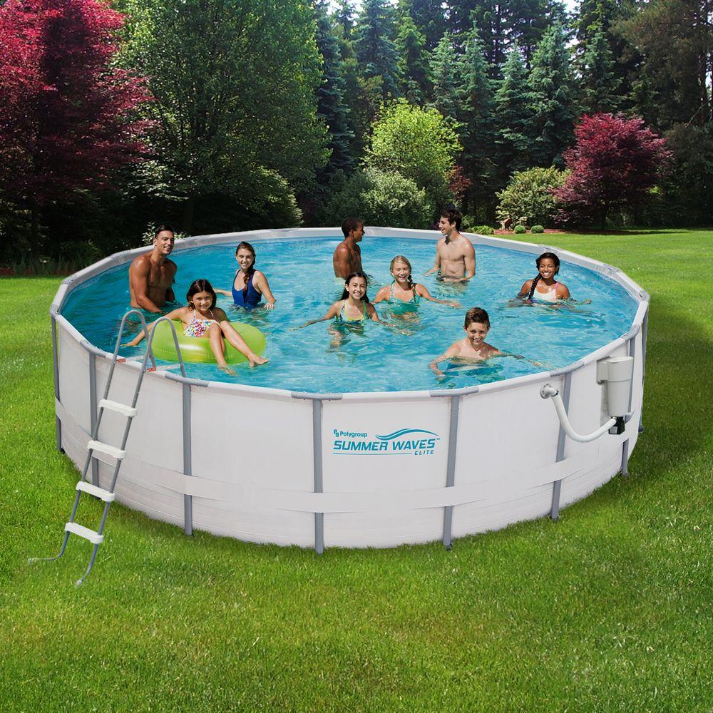above ground pool deep metal frame swimming above ground JCLXYDF