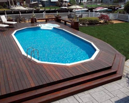 above ground pools with decks get inspired: the best above-ground pool designs | home sweet home | PENNGZW