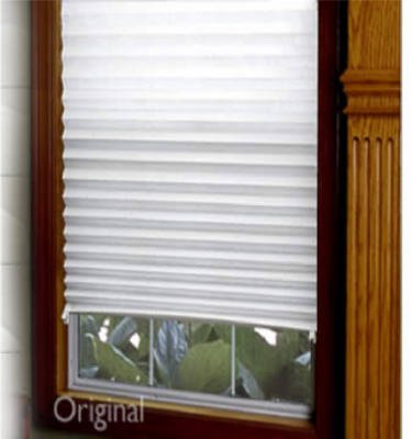 affordable light filtering instant temporary paper blinds (semi permanent)  91cm x NFRWIDC