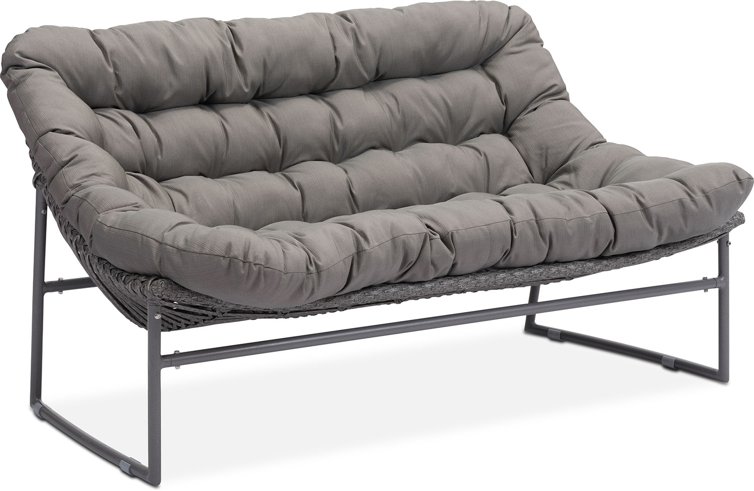 alexa outdoor sofa - gray DVGDBRL