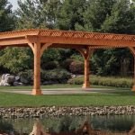 amish kingston cedar pergola kit NUDTDME