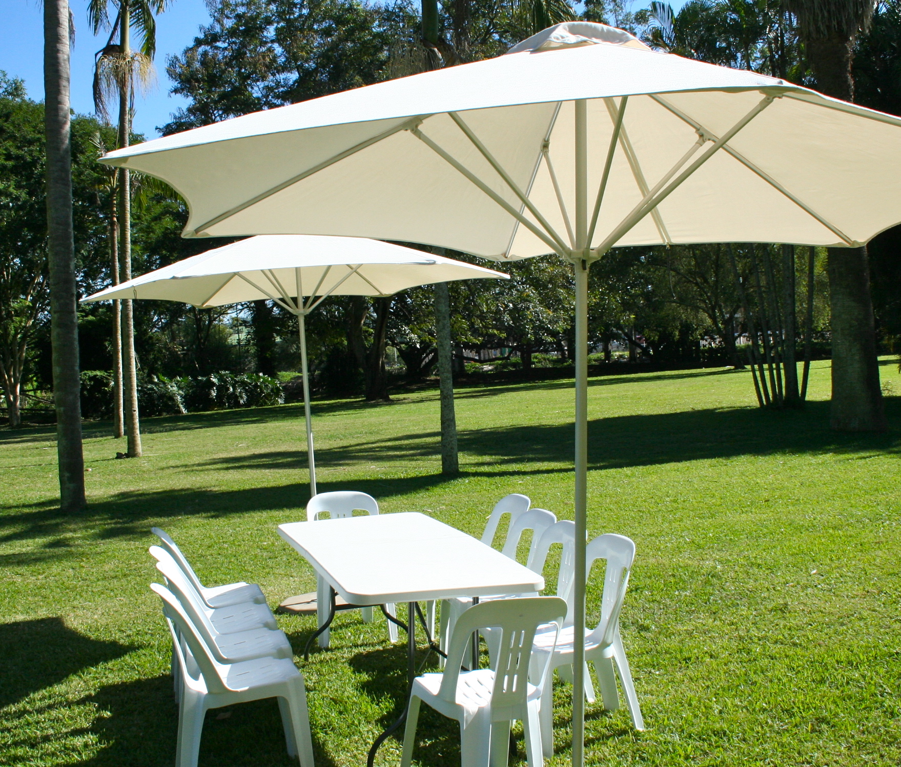 Three Uses to which you can put a Garden Umbrella to