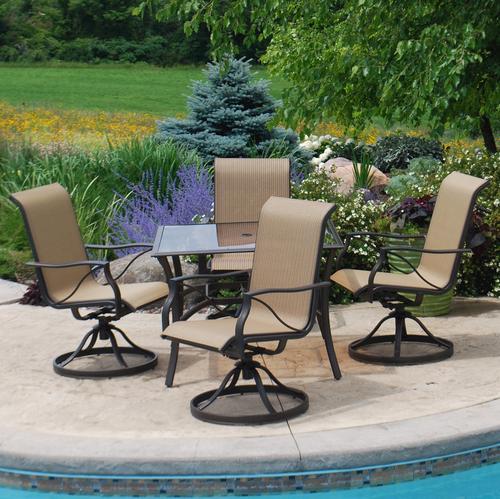 backyard creations® somerset 5-piece dining patio set at menards® BAVBKHB