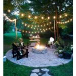 backyard lights 18 backyard lighting ideas - how to hang outdoor string lights JPPJMRX