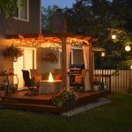 backyard lights incredible hanging patio lights ideas backyard lighting ideas decorator blog TDSQAUT