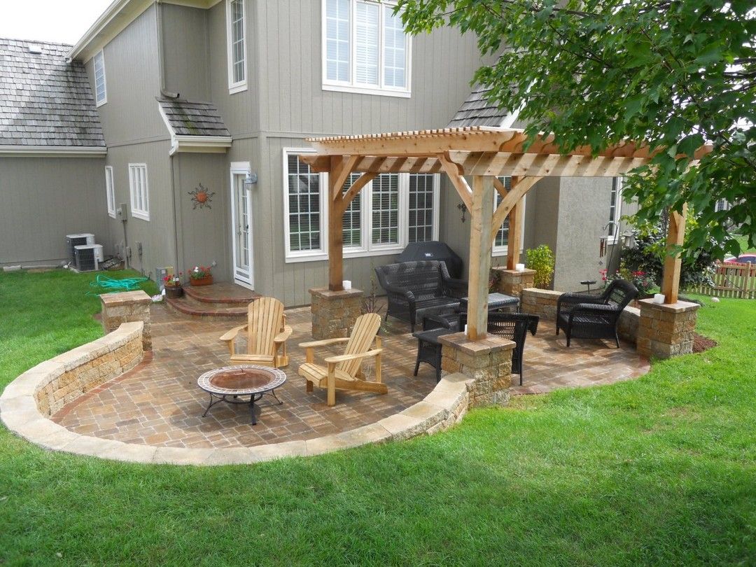 backyard patio ideas ... to look beautiful from the back, the front, and the sides. WSUHGMY