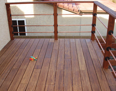 bamboo decking the decking is so clean looking. FKCUPBK
