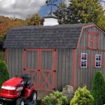 barn sheds best barns meadowbrook 12x10 wood storage shed kit QCFYUHP