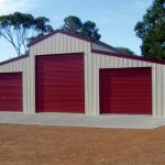 barn sheds heritage barn cream with manor red ... BANWHYJ