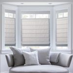bay window blinds blinds.com classic roman shades NEYATJZ