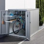 biohort mini garage bike storage shed 4u0027 x 7 quality JGIGYUO