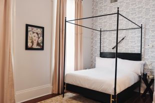 black canopy bed french-canopy-bed-josephine WAFQPOP