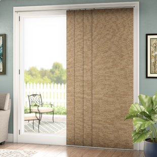 blinds for sliding doors lloyd adjustable double rail vertical blind (set of 4) SDDCWKP