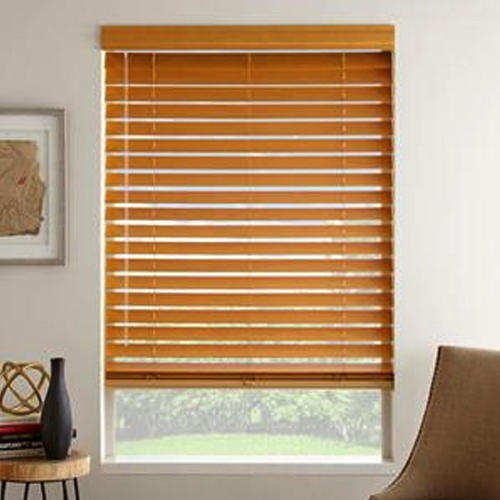 brown wooden blinds WFODQCF