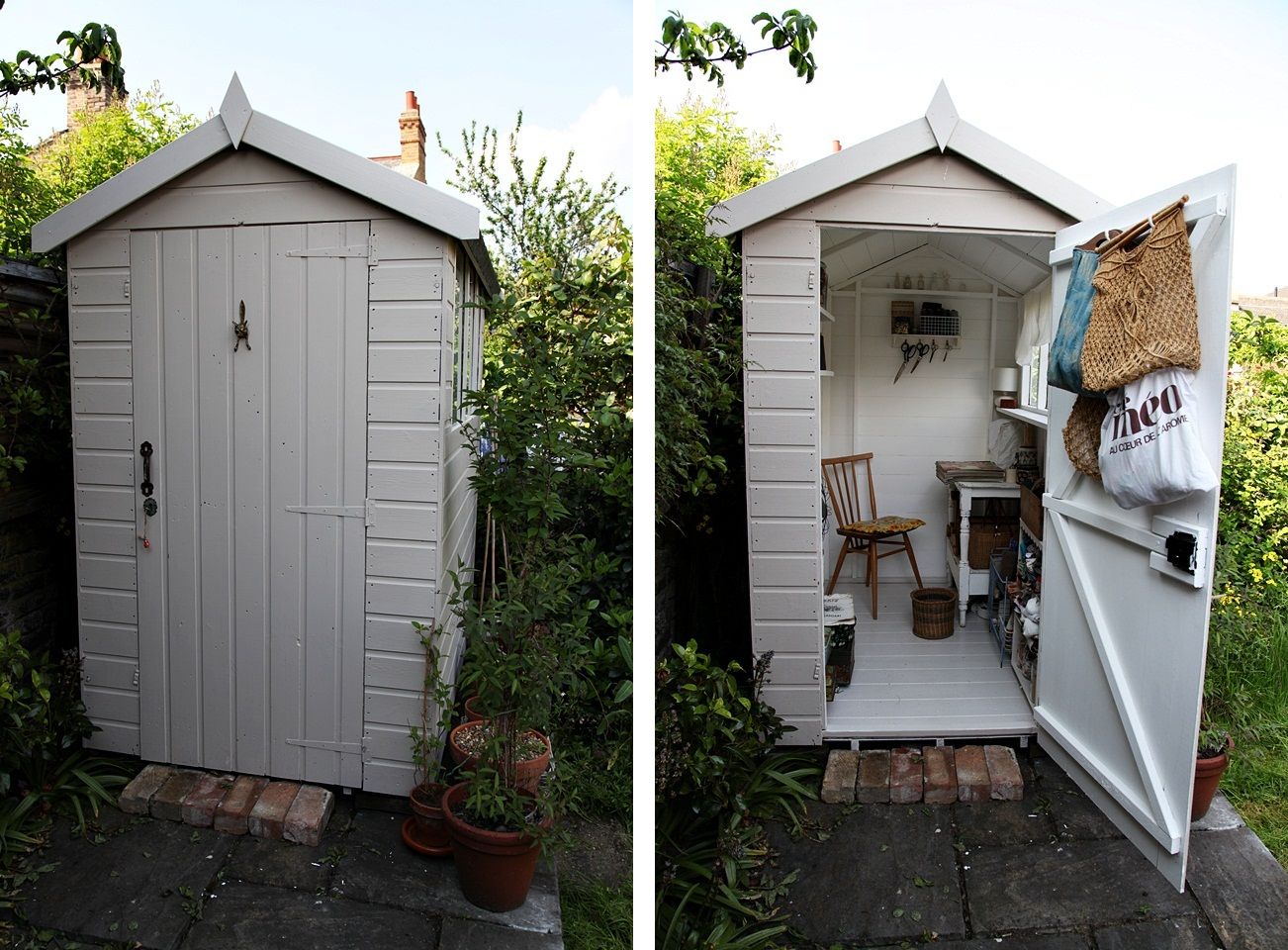 cant get enough of the idea of having a small garden shed KETPRQL