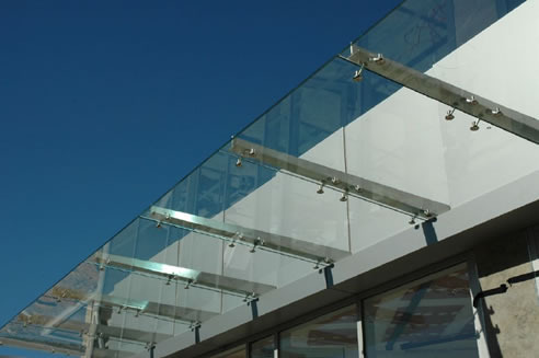 cantilever glass canopy SFCVMQJ
