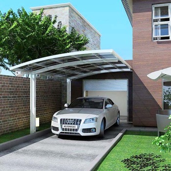 car canopy aluminum car parking canopies and carport canopy-glass carport ZZNRYZJ