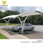 carport canopy sunshield m3 metal car ports - portable membrane carport for sale -2 GSXRWOU
