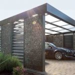 carport designs example of a large trendy detached two-car carport design in hanover OOAHVJS