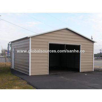 carport garage ... china steel square tube frame metal flat roof portable metal carport WCIBGBI
