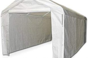 carport tent caravan canopy side wall kit for domain carport, white LLAESYV