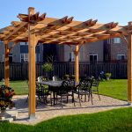 cedar pergola pavilion kits cedar pergolas GJVXWMO