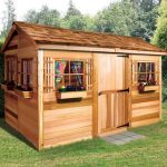 cedar sheds ... beachouse with cedar roof ... QBSUPXI