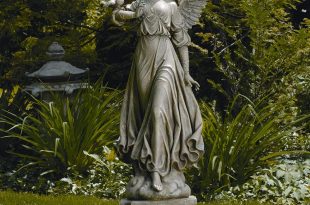 classic angel garden statue WJRHOUF