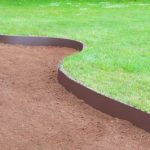 cleveredge easy lawn edging - brown (h5.5in x l16ft 4in) ... PNPFMHL