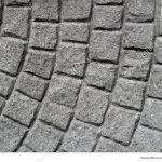 close view of an abstract image made with paving stones. SYHOXDQ