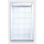 cordless blinds a + r 2-in cordless white faux wood blinds (common: 35- OMIIAYJ