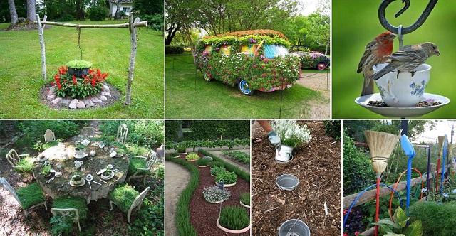 Be Inventive: Go creative with creative garden ideas