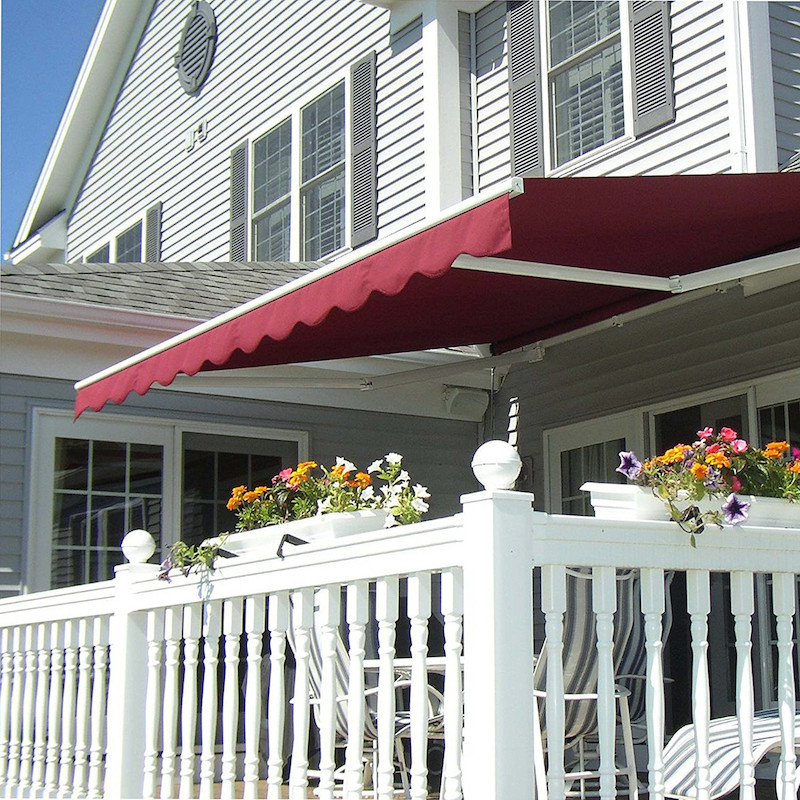deck awnings 5 different types of awnings to cover your deck HMDXVQH