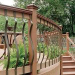 deck balusters deckorators baroque architectural aluminum baluster - bronze XOOFJMP