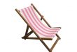 deck chairs pink and white stripe deckchairs IEAQJOH