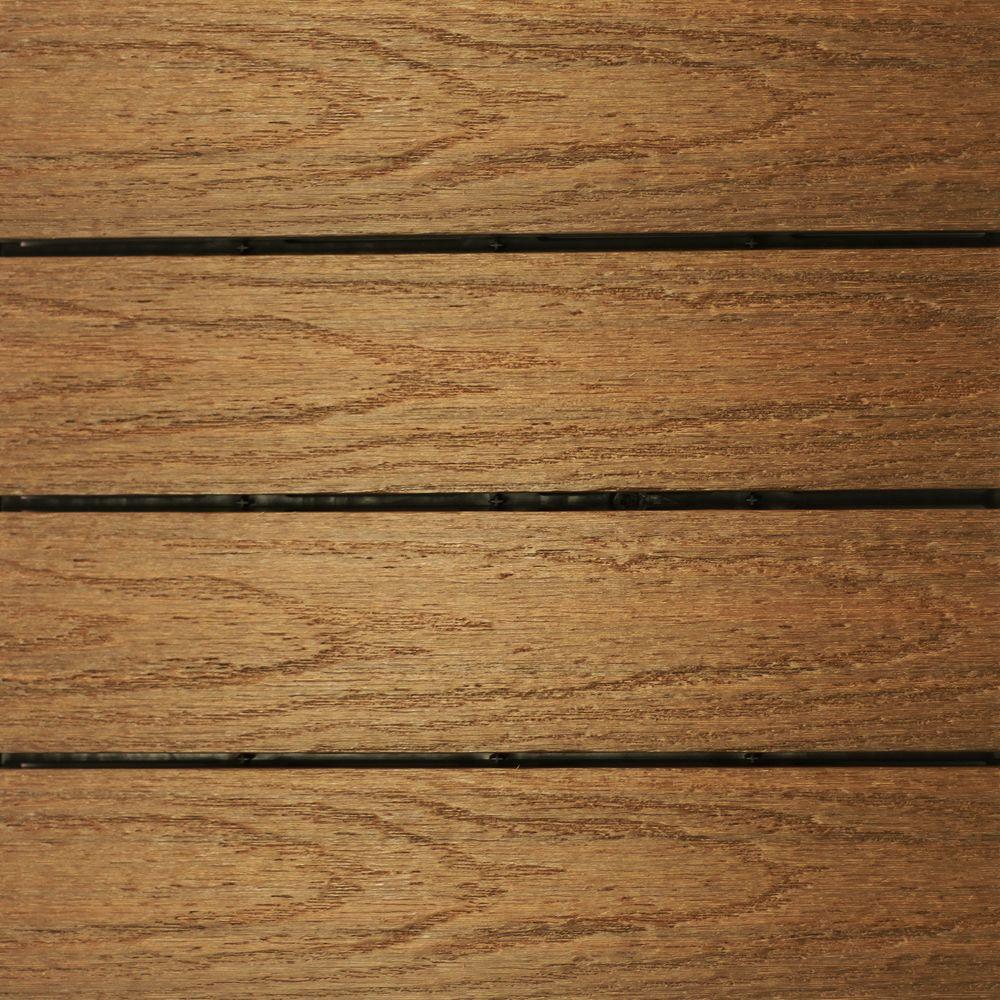 deck flooring newtechwood ultrashield naturale 1 ft. x 1 ft. quick deck outdoor composite BZKBZFT