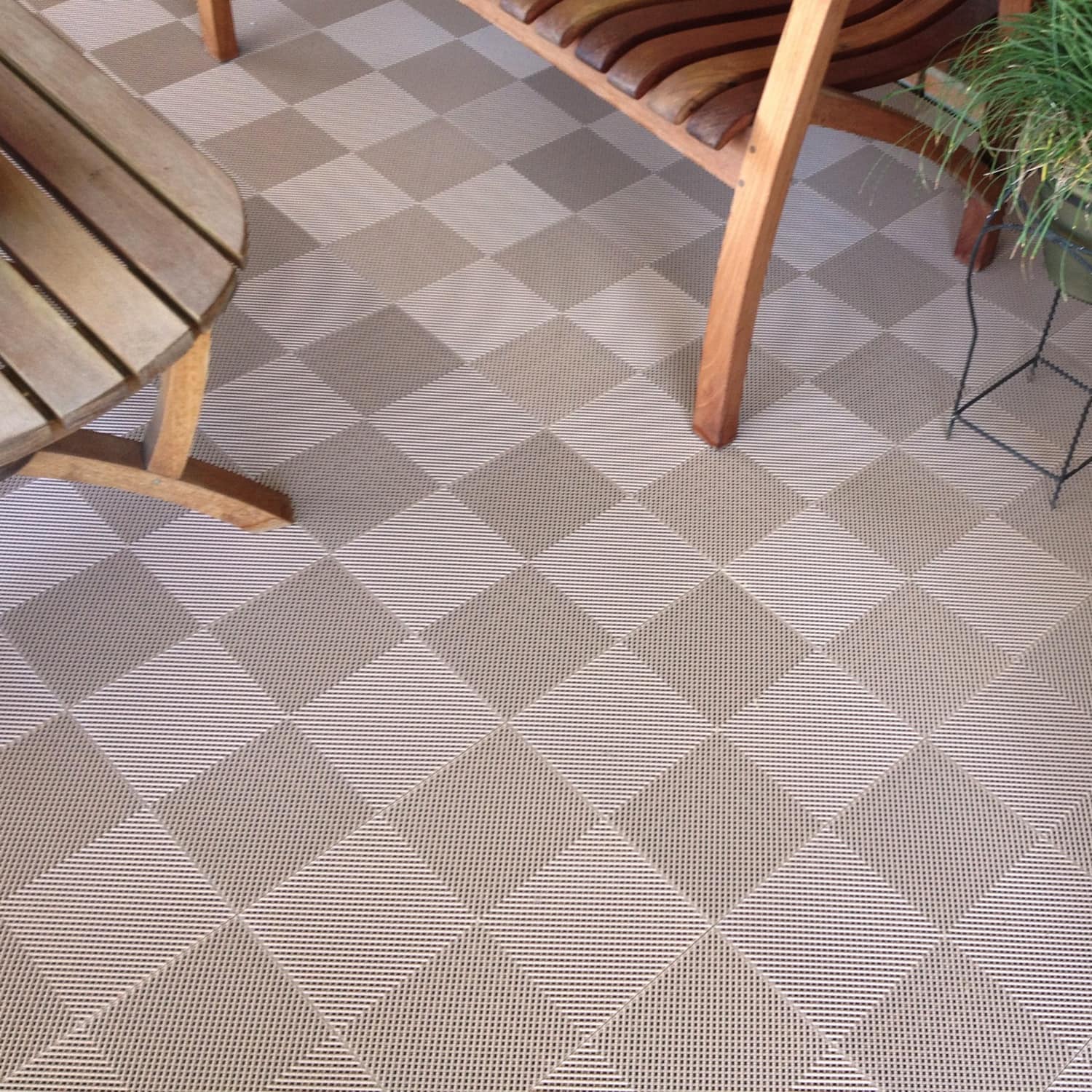 deck flooring shop blocktile deck and patio flooring interlocking perforated tiles (pack  of EYUKFIY