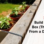 deck planters how to build a planter box (to hang from a deck rail) YOMMXJX