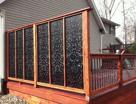 deck privacy screen acuriolattice.com ~ amazing source for custom and affordable lattice panels SYLQZON