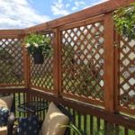 deck privacy screen itu0027s good to have a beautiful backyard where you can have a UHIKOLP