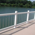 deck railing designs VZYJHNC