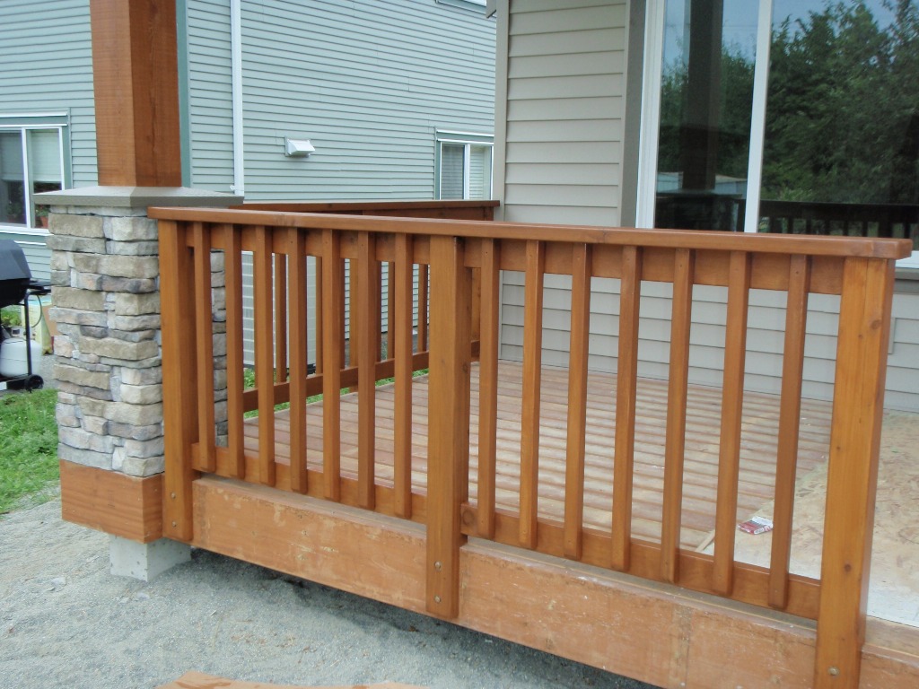 deck spindles image of: how-to-stain-a-deck-spindles IMYGODV
