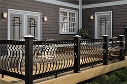deck spindles surface mount balusters BBCPEGY