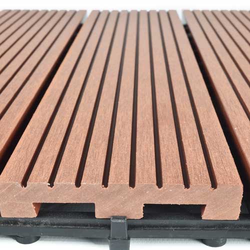 deck tiles - outdoor wood plastic decking tile IFWZESX