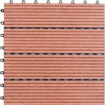 decking tiles naturesort composite deck tiles in bamboo (11-pack) (common: 12 in KDNVKUX