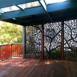 decorative outdoor screens screening on pergola roof panels brisbane . YAJCGYS